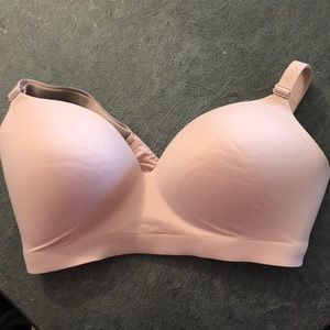 Soma Enbliss Wireless Bra 38D Adobe Rose